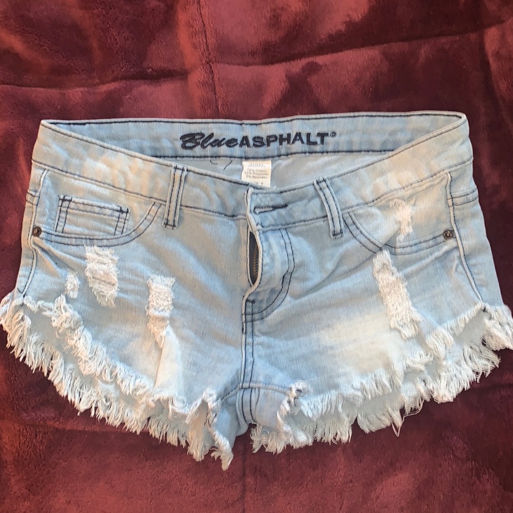 Blue Asphalt Jean Shorts - Size 5